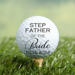 Custom Golf Ball Wedding Gift - Personalized Golf Ball