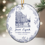 Custom Graduation Gift University Photo - Personalized Ornament