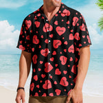 Custom Heart With Name Vintage Aloha Valentine's Day Gift - Custom Hawaiian Shirts