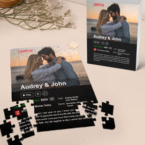 Custom Jigsaw Puzzle Photo For Couple Film - Personalized Photo Jigsaw Puzzle