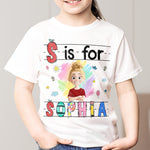 Custom Kids Name Back To School - Personalized Shirt