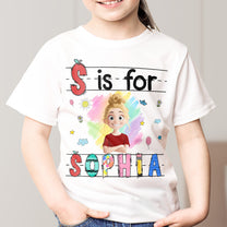 Custom Kids Name Back To School - Personalized Shirt
