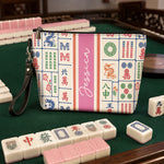 Custom Monogram, Name, Custom Mahjong Tile Bag Gift For Mahjong Lovers - Personalized Bag
