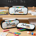 Custom Name And Grade Back To School Gift For Kid - Personalized Pencil Case