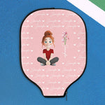 Custom Name Birth Flower For Me Gift - Custom Pickleball Paddle Cover