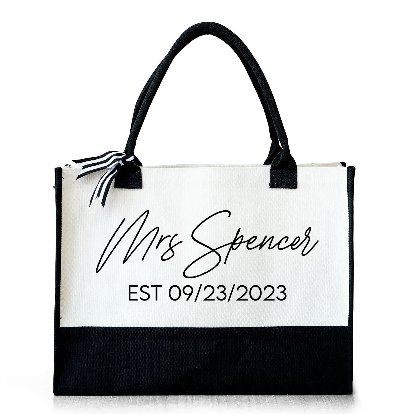Name Tote Bag Custom Canvas Tote Bags Personalized Tote 