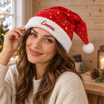 Custom Name Christmas - Personalized Santa Hat