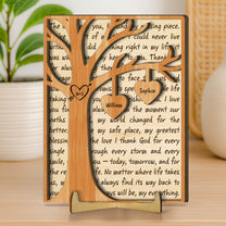 Custom Name Couple Gifts Valentine's Day Anniversary Gift For Her/Him - Personalized Wooden Plaque