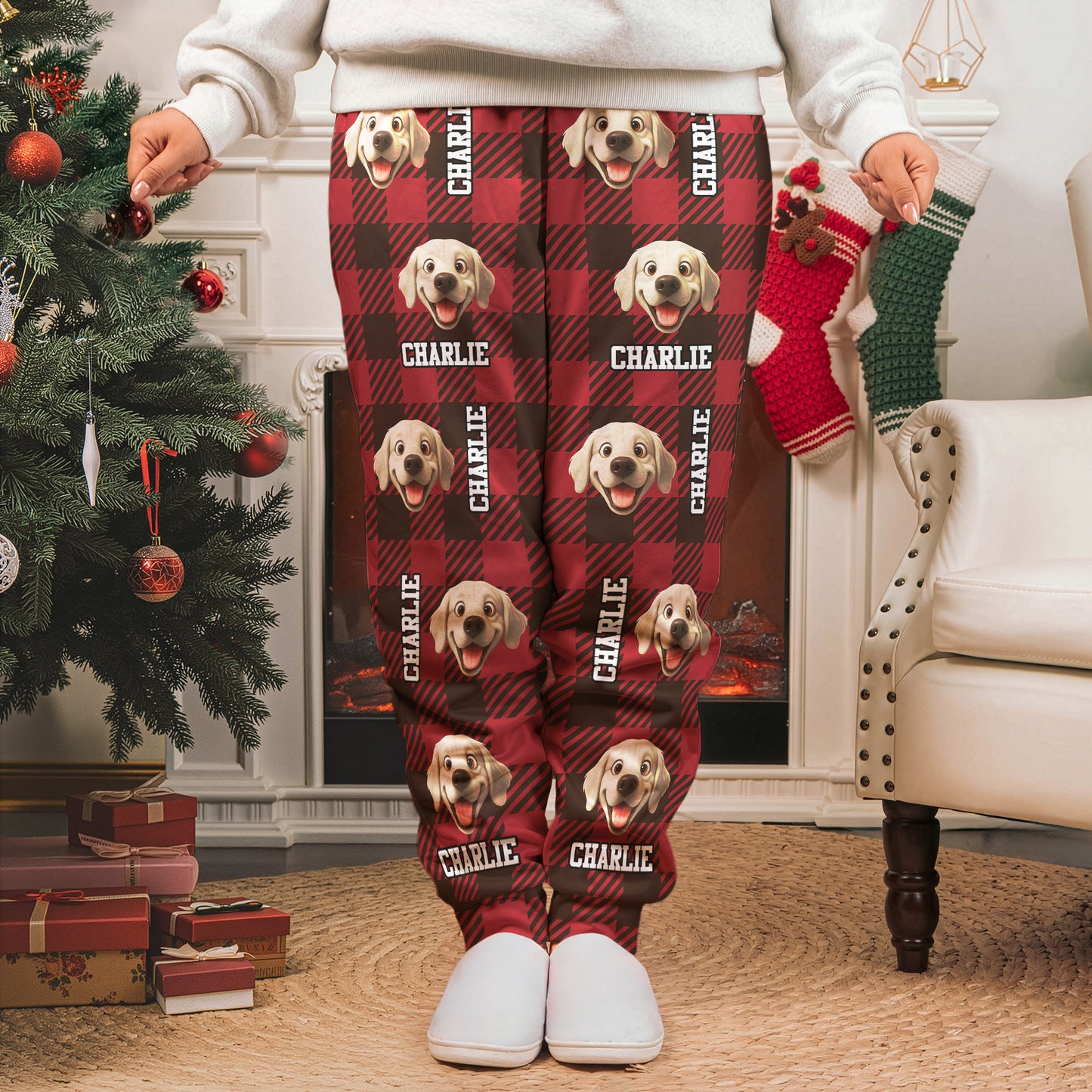 Custom Name Dog breeds - Personalized Sweatpants