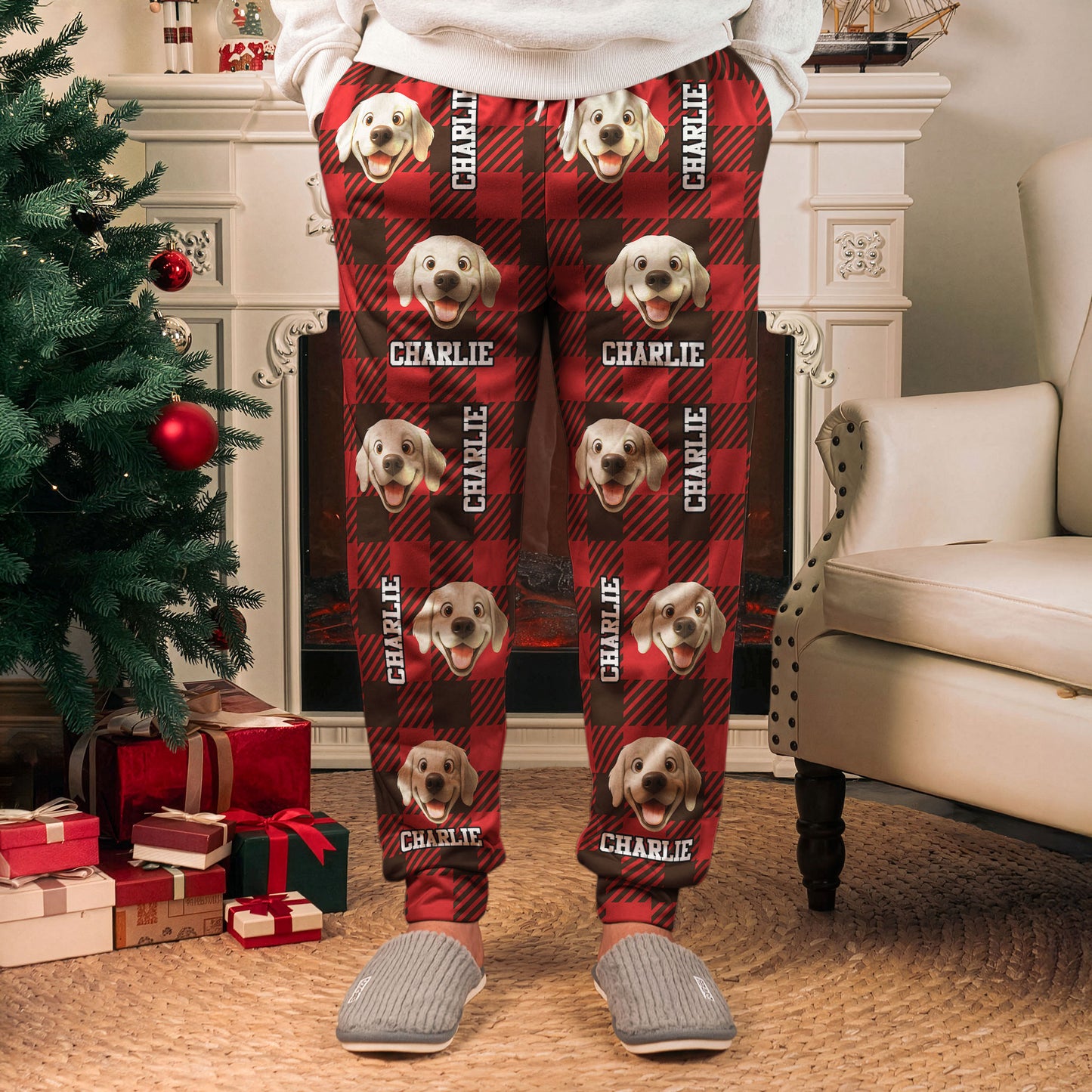 Custom Name Dog breeds - Personalized Sweatpants