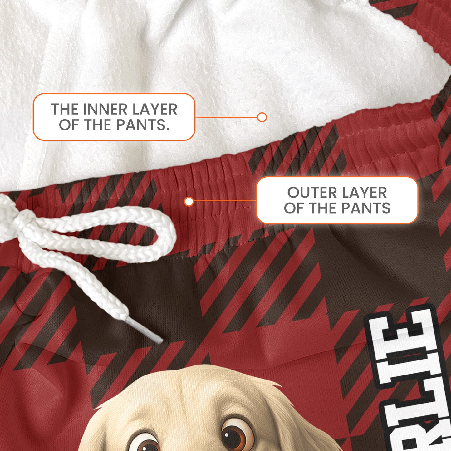 Custom Name Dog breeds - Personalized Sweatpants