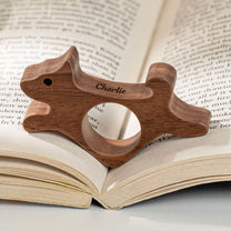 Custom Name For Book Lovers, Pet Lovers - Personalized Book Page Holder
