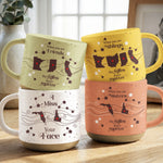 When You Are Family The Miles Don't Matter Custom States - Personalized Mug
