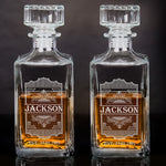 Custom Name Gift For Whiskey Lovers - Custom Decanter
