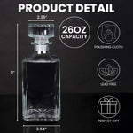 Custom Name Gift For Whiskey Lovers - Custom Decanter