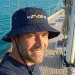 Custom Name In Nautical Flag - Personalized Bucket Hat