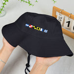 Custom Name In Nautical Flag - Personalized Bucket Hat
