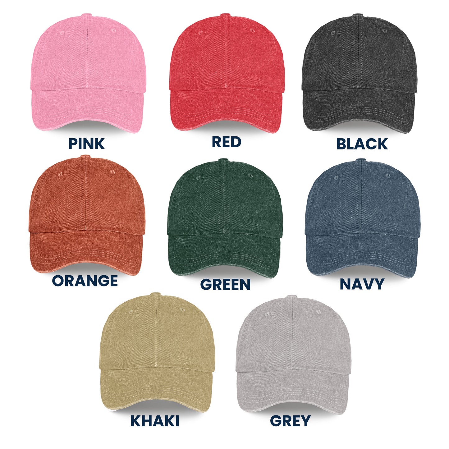Custom Name Kids, American Flag, Father's Day Gift For Grandpa, Dad - Personalized Cap