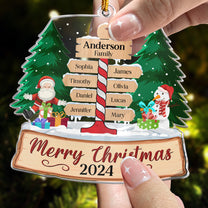 Custom Name - Personalized Acrylic Ornament