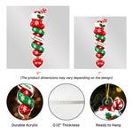 Custom Name Spiral Ornament Christmas, Ornament Gifts For Kids - Personalized Ornament