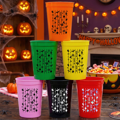 Custom Name Spooky Halloween Family, Office Party - Personalized Cups