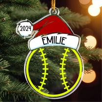 Custom Name Sport - Personalized Acrylic Ornament