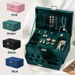 Custom Name With Matching Bible Verse Faith Gift - Personalized Large Jewelry Box