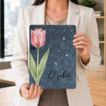Custom Name & Birth Flower For Coworkers, Teachers, Friends, Boss - Personalized Clipboard