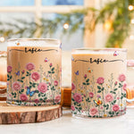 Custom Name & Birth Flower For Her, Teachers, Coworkers, Boss, Friends - Personalized Mugs