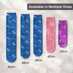 Custom Name & Birth Flower Gift For Girl, Kids - Personalized Socks