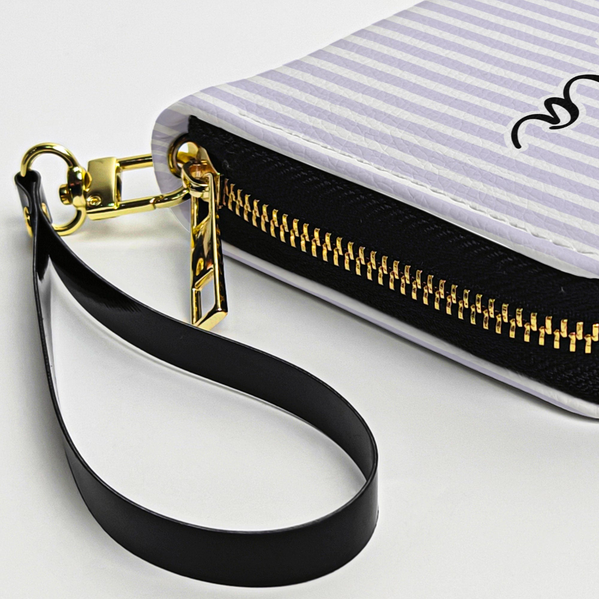 Custom Name & Birth Flower Gift For Her - Personalized Leather Long Wallet