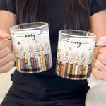 Custom Name & Birthflower For Book Lovers, Book Clubs - Personalized Mugs