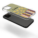 Custom Name & Birthflower For Book Lovers, Book Clubs - Personalized Phone Case