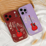 Custom Name & Guitar Type Gift For Guitar Lovers, Guitarist - Personalized Phone Case