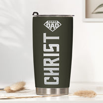 Custom Name & Icon Gift For Husband, Dad, Son - Personalized Tumbler Cup