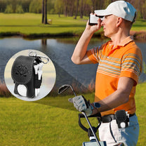 Custom Name, Initials For Him, Golf Lovers, Husband, Dad - Personalized Golf Ball Holder