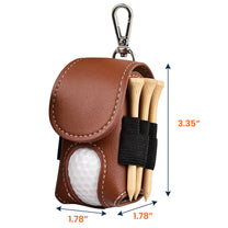 Custom Name, Initials For Him, Golf Lovers, Husband, Dad - Personalized Golf Ball Holder