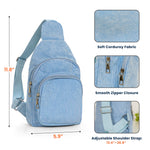 Custom Name, Monograme For Kids, Outdoor Bag - Personalized Sling Bag