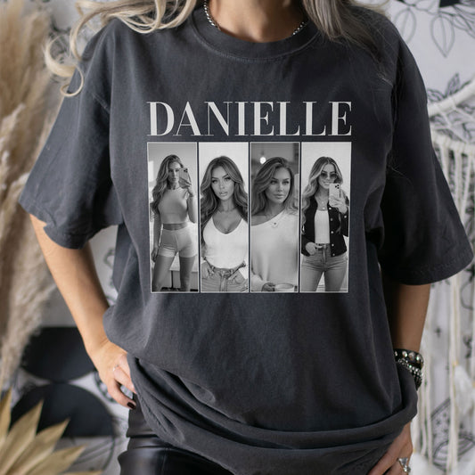 Custom Own Photo - Vintage Version - Personalized Photo Comfort Tee