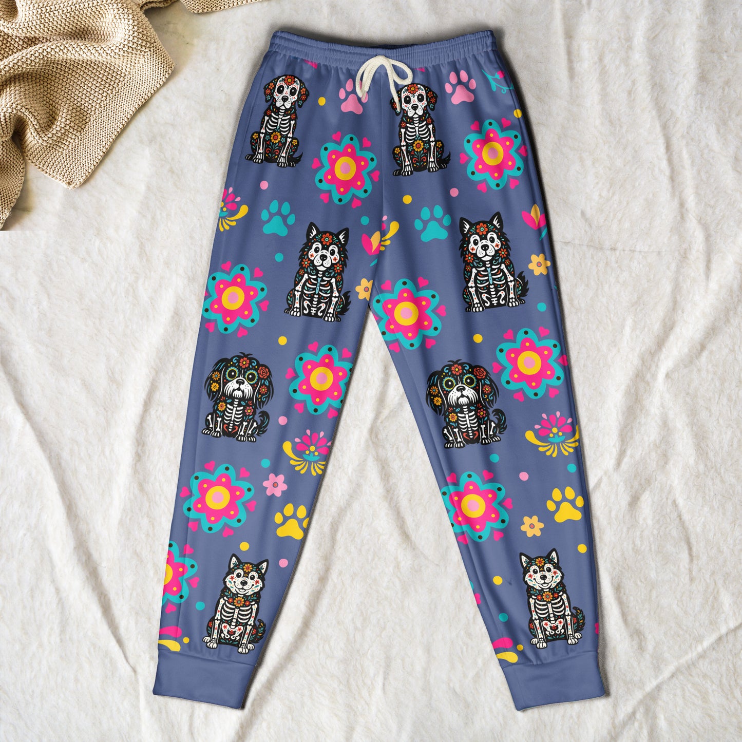 Custom Pet Day Of The Dead - Personalized Sweatpants