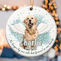 Custom Pet Face Memorial - Personalized Ceramic Photo Ornament