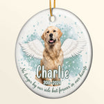 Custom Pet Face Memorial - Personalized Ceramic Photo Ornament