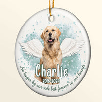 Custom Pet Face Memorial - Personalized Ceramic Photo Ornament