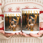 Custom Pet Photo Meme Vintage Graphic Gift For Pet Lovers - Personalized Mug