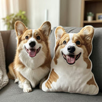 Custom Pet Photo Pillow - Personalized Photo Custom Shaped Pillow