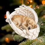 Custom Pet Photo With Wings Memorial Christmas Gifts For Pet Lovers - Personalized Ornament