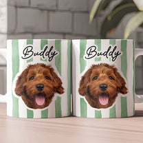 Custom Pet Portrait Mug Dog Lover Cat Lover Gift - Personalized Mug