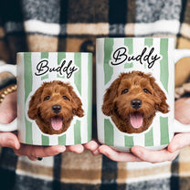 Custom Pet Portrait Mug Dog Lover Cat Lover Gift - Personalized Mug