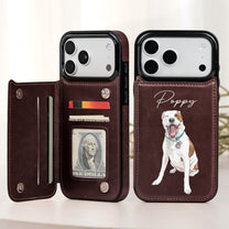 Custom Pet Portrait Watercolor Art - Personalized Phone Case