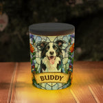 Custom Pet Portrait Stained Glass Style Pet Loss Sympathy Gifts - Personalized Night Light